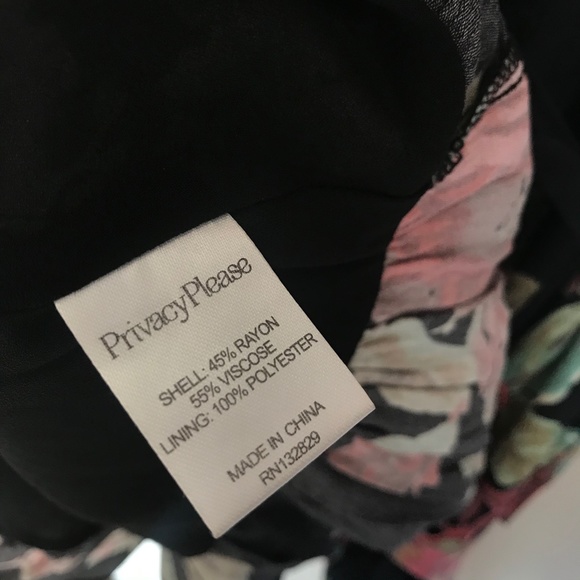 Privacy Please June Floral V-neck Wrap Mini Dress - Picture 11 of 11